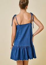 Load image into Gallery viewer, Denim Mini Dress