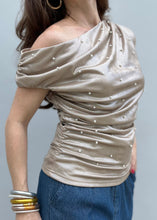 Load image into Gallery viewer, Pearls & Champagne Top