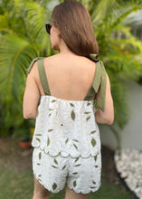 Load image into Gallery viewer, Floral Embroidery Short Set