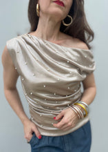Load image into Gallery viewer, Pearls & Champagne Top