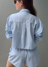 Load image into Gallery viewer, Striped Short Set