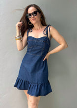 Load image into Gallery viewer, Denim Mini Dress