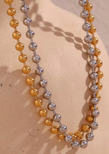 Load image into Gallery viewer, Bead Chain Statement Necklace
