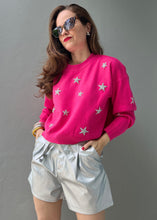Load image into Gallery viewer, Pink Star Sweater
