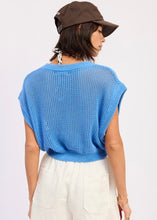 Load image into Gallery viewer, Tropical Crochet Top
