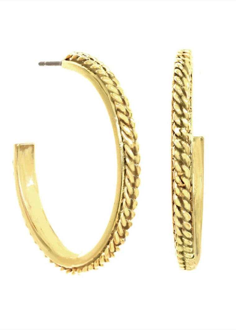 Clea Hoop Earrings