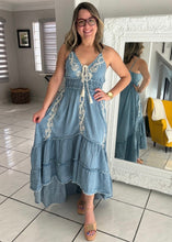 Load image into Gallery viewer, Boho Denim Maxi

