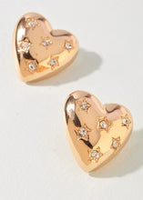 Load image into Gallery viewer, Heart Stud Earrings
