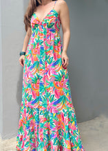 Load image into Gallery viewer, Tropical Maxi Dress
