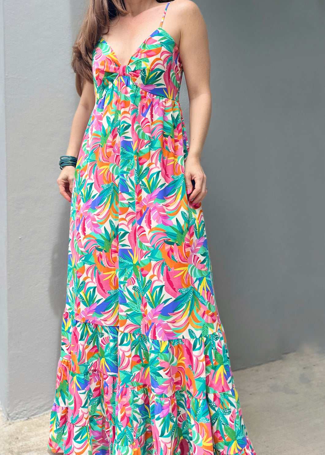 Tropical Maxi Dress