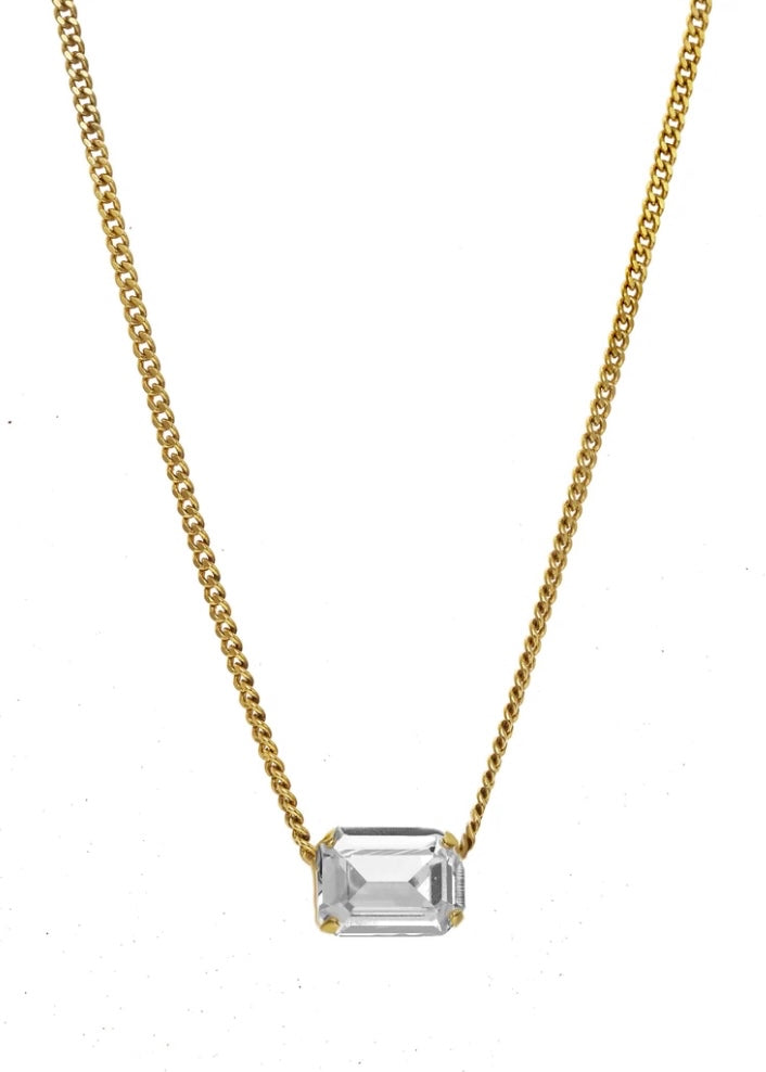 Rubin Necklace Clear