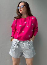 Load image into Gallery viewer, Pink Star Sweater
