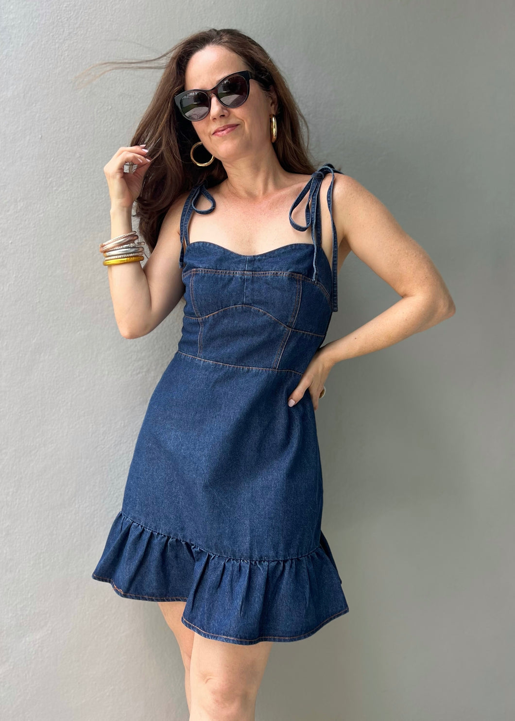 Denim Mini Dress