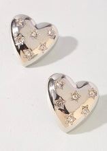 Load image into Gallery viewer, Heart Stud Earrings
