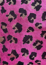 Load image into Gallery viewer, Metallic Hot Pink Leopard Top
