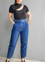 Load image into Gallery viewer, Denim Capri Pants
